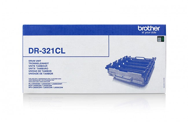 Brother Drum Unit 25k pages - DR321CL - ONE CLICK SUPPLIES