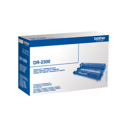 Brother Drum Unit 12k pages - DR2300 - ONE CLICK SUPPLIES