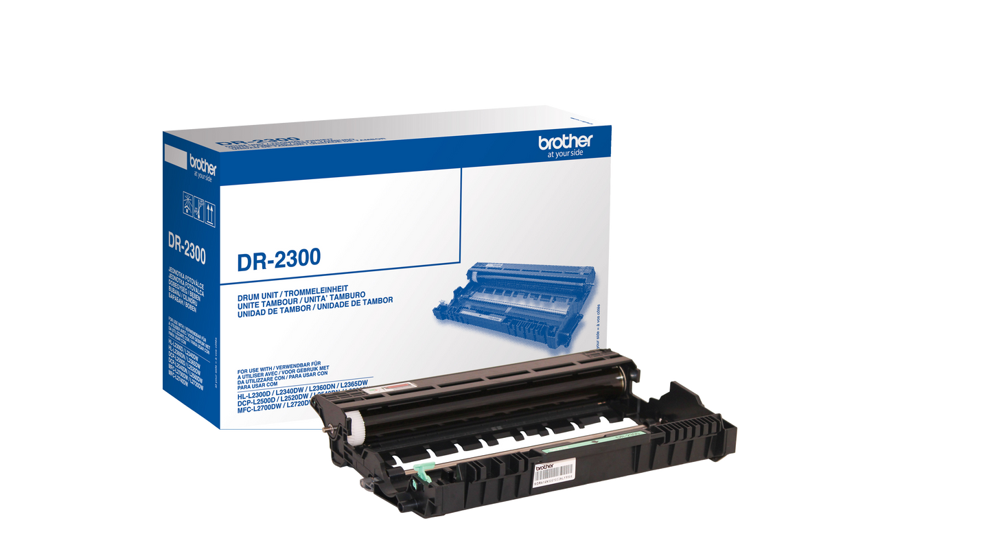 Brother Drum Unit 12k pages - DR2300 - ONE CLICK SUPPLIES