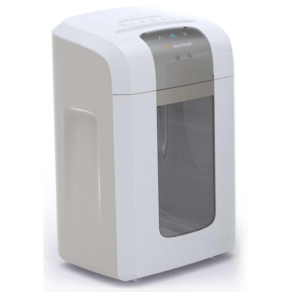 Bonsaii 4S23 Micro Cut Shredder 23 Litre 8 Sheet White - 50021 - ONE CLICK SUPPLIES