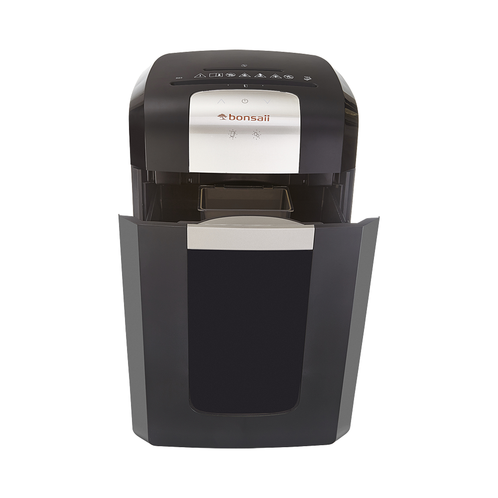 Bonsaii 3S23 Cross Cut Shredder 23 Litre 14 Sheet Black - 50020 - ONE CLICK SUPPLIES