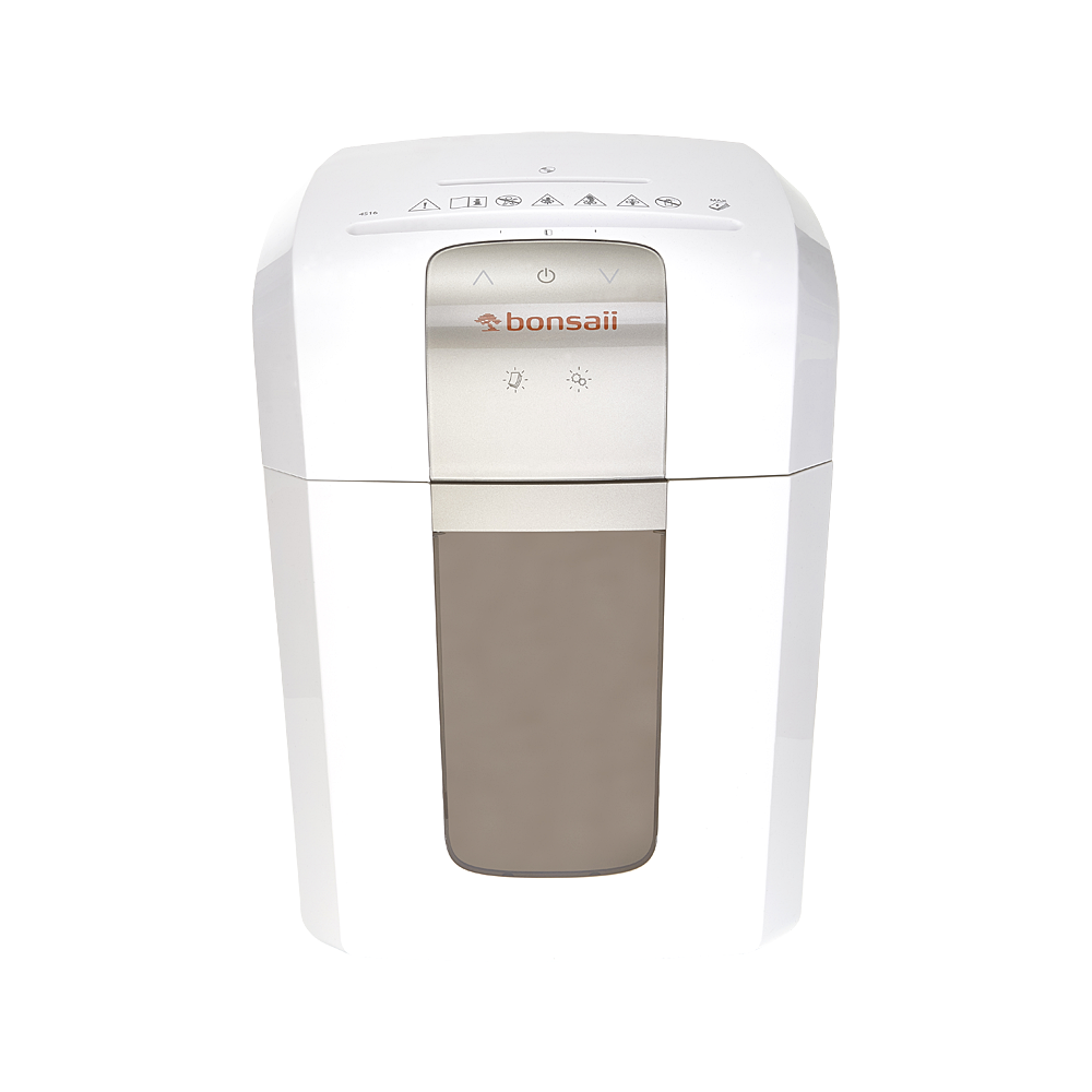 Bonsaii 4S16 Micro Cut Shredder 16 Litre 6 Sheet White - 50011 - ONE CLICK SUPPLIES