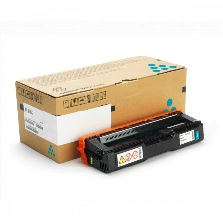 Ricoh C252E Cyan Standard Capacity Toner Cartridge 6k pages for SP C252HE - 407717 - ONE CLICK SUPPLIES