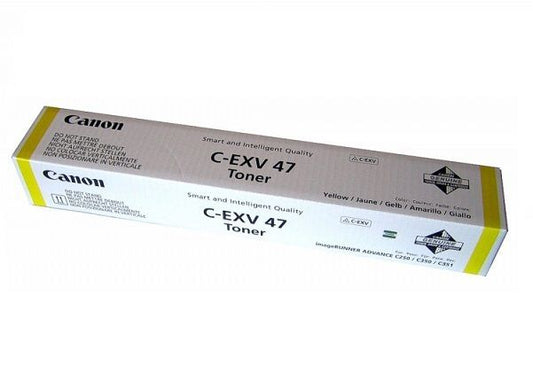 Canon EXV47Y Yellow Standard Capacity Toner Cartridge 21.k pages - 8519B002 - ONE CLICK SUPPLIES