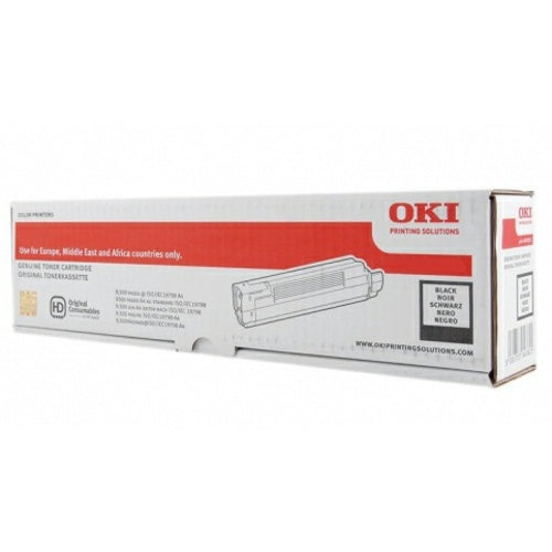 OKI Black Toner Cartridge 7K pages - 45862840 - ONE CLICK SUPPLIES