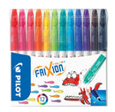 Pilot FriXion Colours Felt Tip Colouring Pens Assorted Colours (Pack 12) - 220300120 - ONE CLICK SUPPLIES