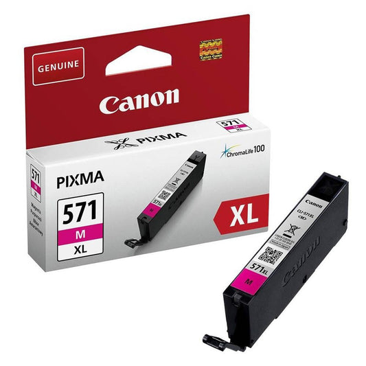 Canon CLI571XLM Magenta High Yield Ink Cartridge 11ml - 0333C001 - ONE CLICK SUPPLIES