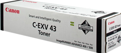 Canon EXV43BK Black Standard Capacity Toner Cartridge 15.2k pages - 2788B002 - ONE CLICK SUPPLIES