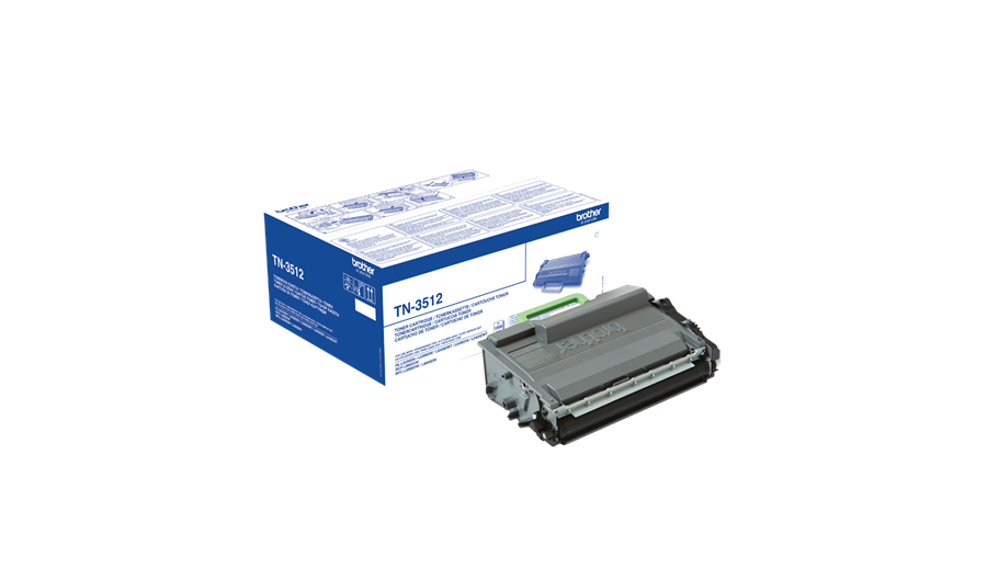 Brother Black Toner Cartridge 12k pages - TN3512 - ONE CLICK SUPPLIES