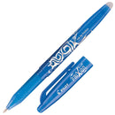 Pilot FriXion Ball Erasable Gel Rollerball Pen 0.7mm Tip 0.35mm Line Light Blue (Pack 12) - 224101210 - ONE CLICK SUPPLIES