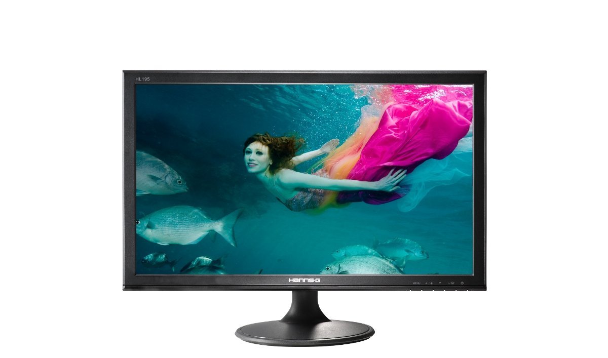 HannsG HE195ANB 18.5 inch LED Monitor - ONE CLICK SUPPLIES