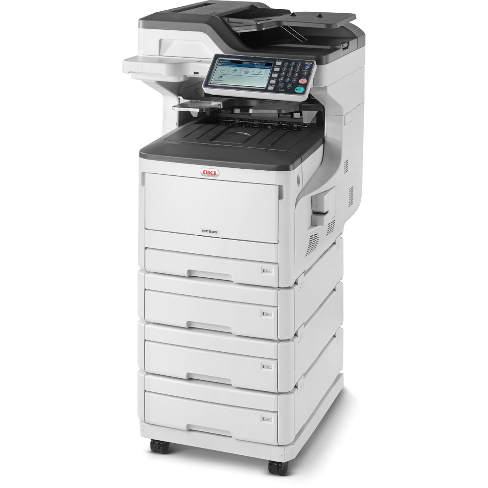 OKI Mc853DNv MFP 4 In 1 A3 Colour Printer - ONE CLICK SUPPLIES