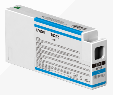 Epson T8242 Cyan Ink Cartridge 350ml - C13T824200 - ONE CLICK SUPPLIES