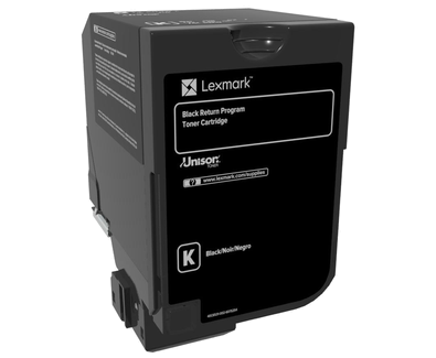 Lexmark Black Toner Cartridge 3K pages - 74C20K0 - ONE CLICK SUPPLIES