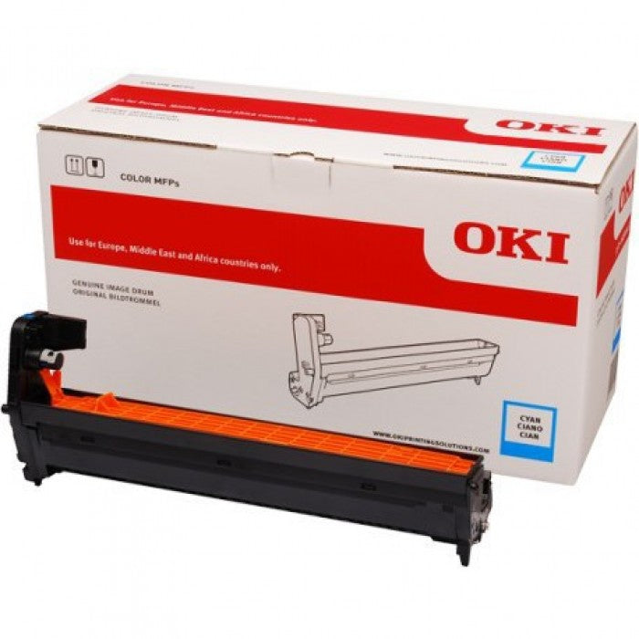 OKI Cyan Drum Unit 30K pages - 46438003 - ONE CLICK SUPPLIES