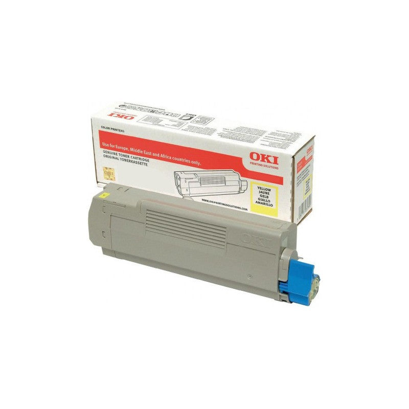 OKI Yellow Toner Cartridge 7K pages - 46471101 - ONE CLICK SUPPLIES