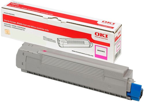 OKI Magenta Toner Cartridge 3K pages - 46508710 - ONE CLICK SUPPLIES