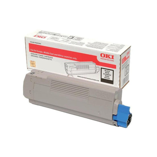 OKI Black Toner Cartridge 3.5K pages - 46508712 - ONE CLICK SUPPLIES