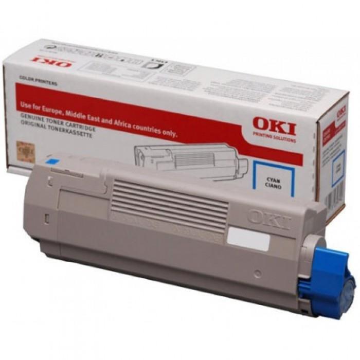 OKI Cyan Toner Cartridge 1.5K pages - 46508715 - ONE CLICK SUPPLIES