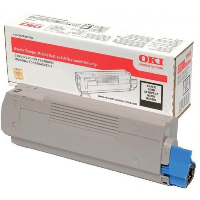 OKI Black Toner Cartridge 7K pages - 46490608 - ONE CLICK SUPPLIES