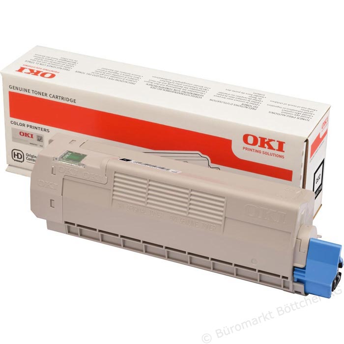 OKI Black Toner Cartridge 8K pages - 46507508 - ONE CLICK SUPPLIES