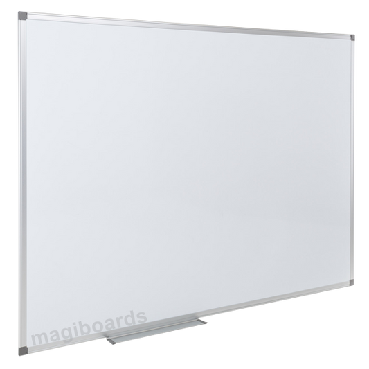 Magiboards Slim Magnetic Whiteboard Aluminium Frame 1500x1200mm - BC1006 - ONE CLICK SUPPLIES