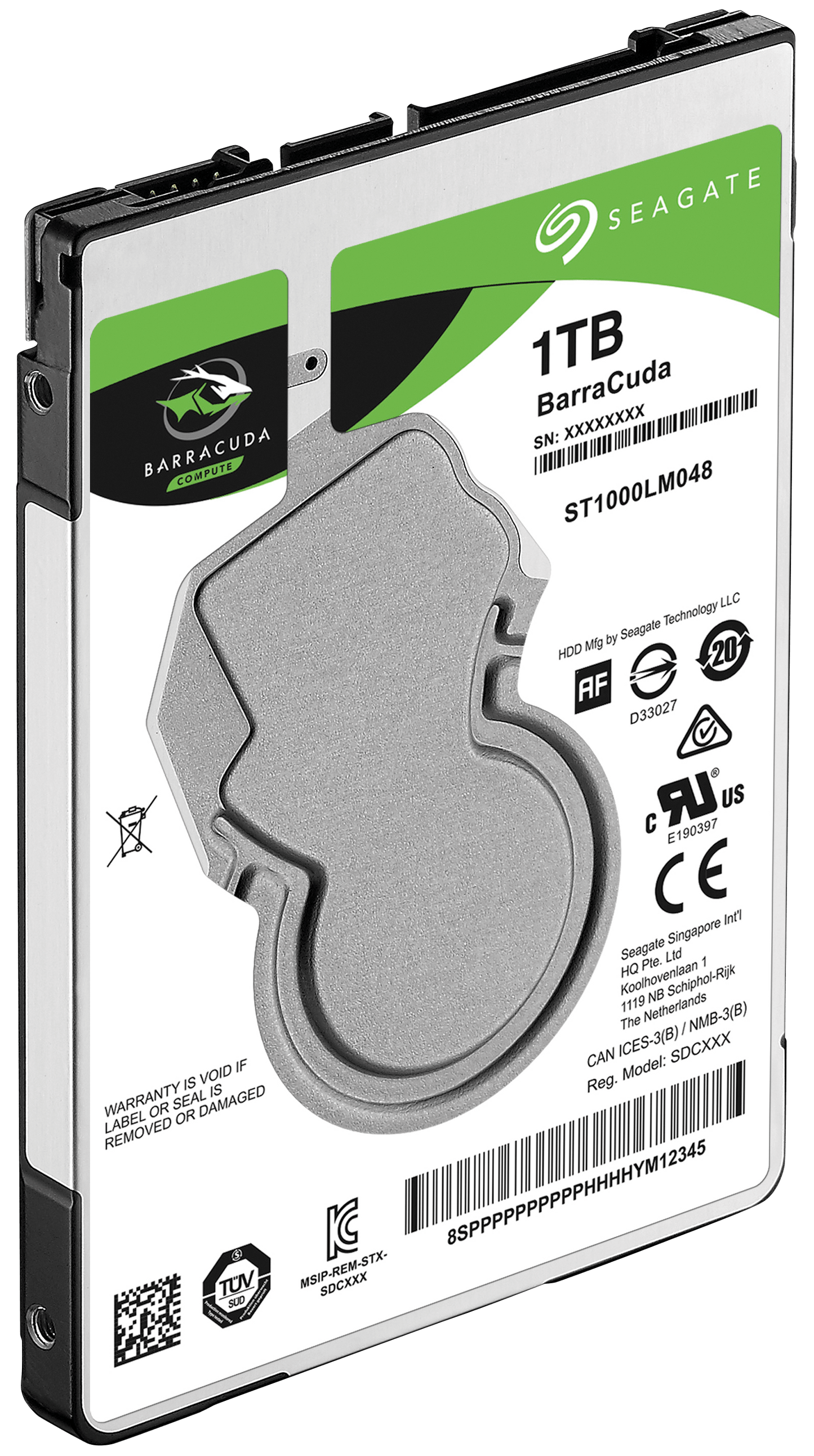 Seagate 1TB Internal BarraCuda SATA 2.5 HDD - ONE CLICK SUPPLIES