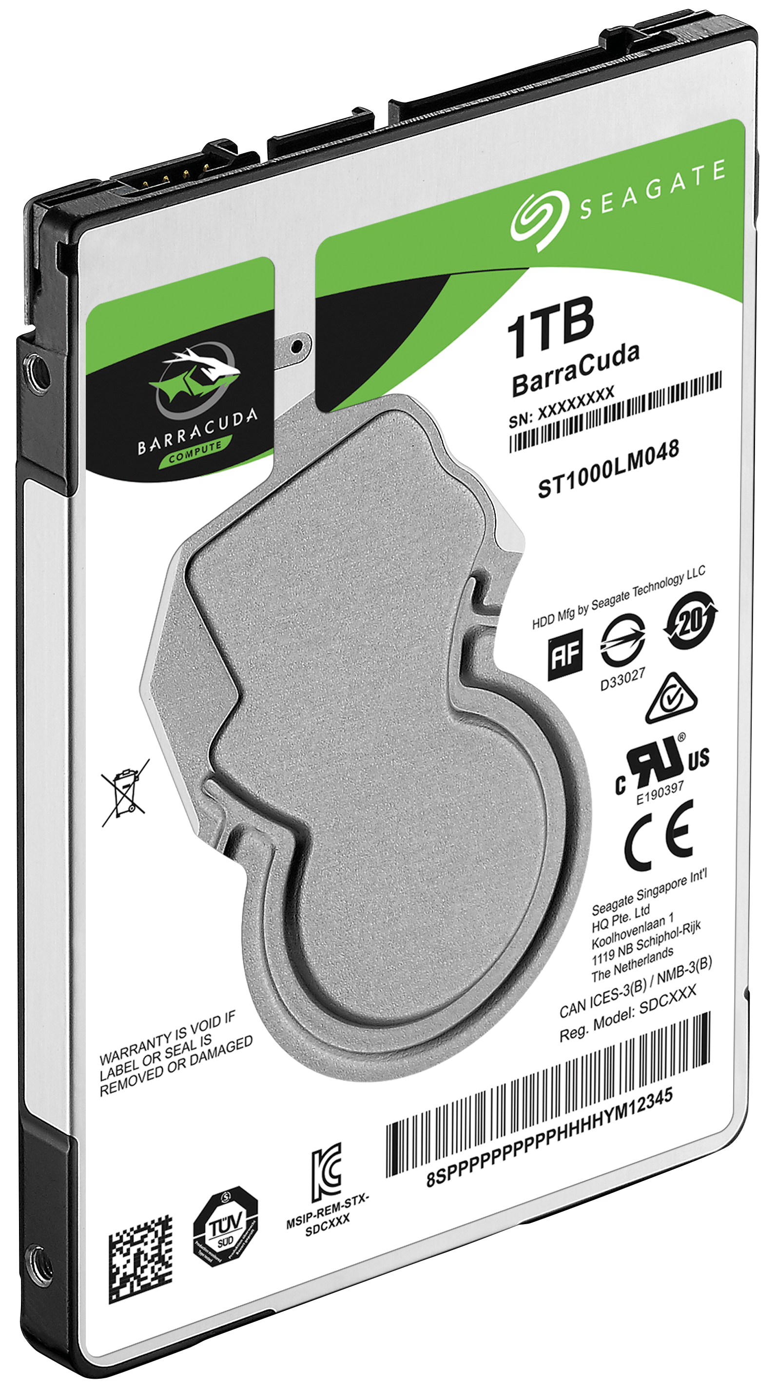 Seagate 1TB Internal BarraCuda SATA 2.5 HDD - ONE CLICK SUPPLIES