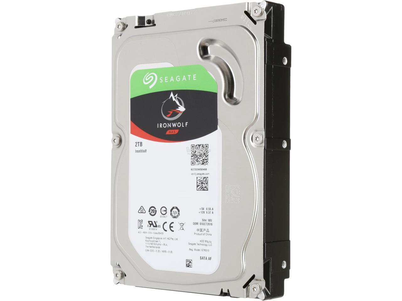 Seagate 2TB Internal IronWolf SATA 3.5 HDD - ONE CLICK SUPPLIES