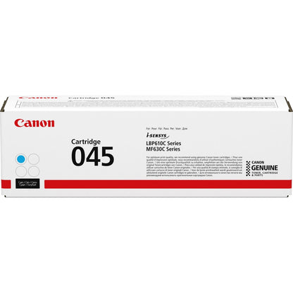 Canon 045C Cyan Standard Capacity Toner Cartridge 1.3k pages - 1241C002 - ONE CLICK SUPPLIES