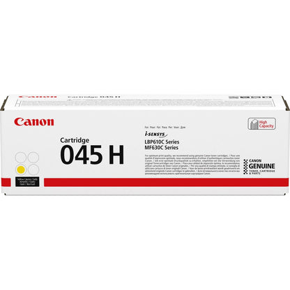 Canon 045HY Yellow High Capacity Toner Cartridge 2.2k pages - 1243C002 - ONE CLICK SUPPLIES