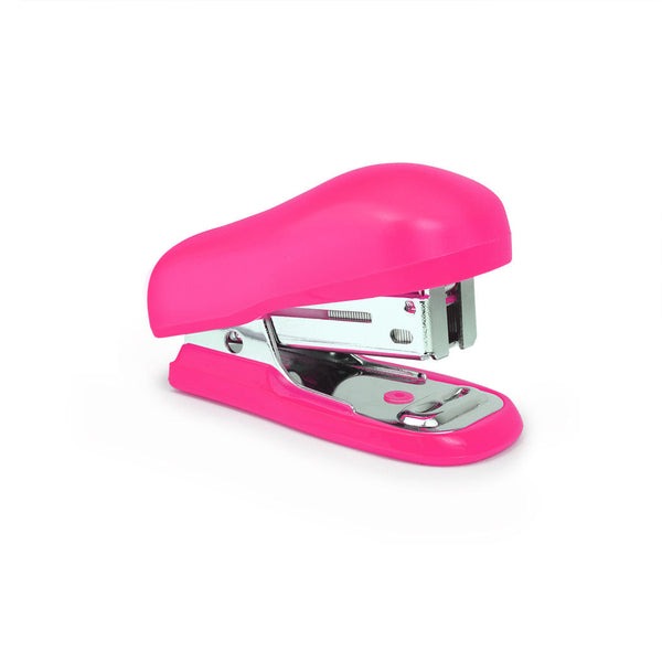 Rapesco Bug Mini Stapler Plastic 12 Sheet Hot Pink - 1412 - ONE CLICK SUPPLIES