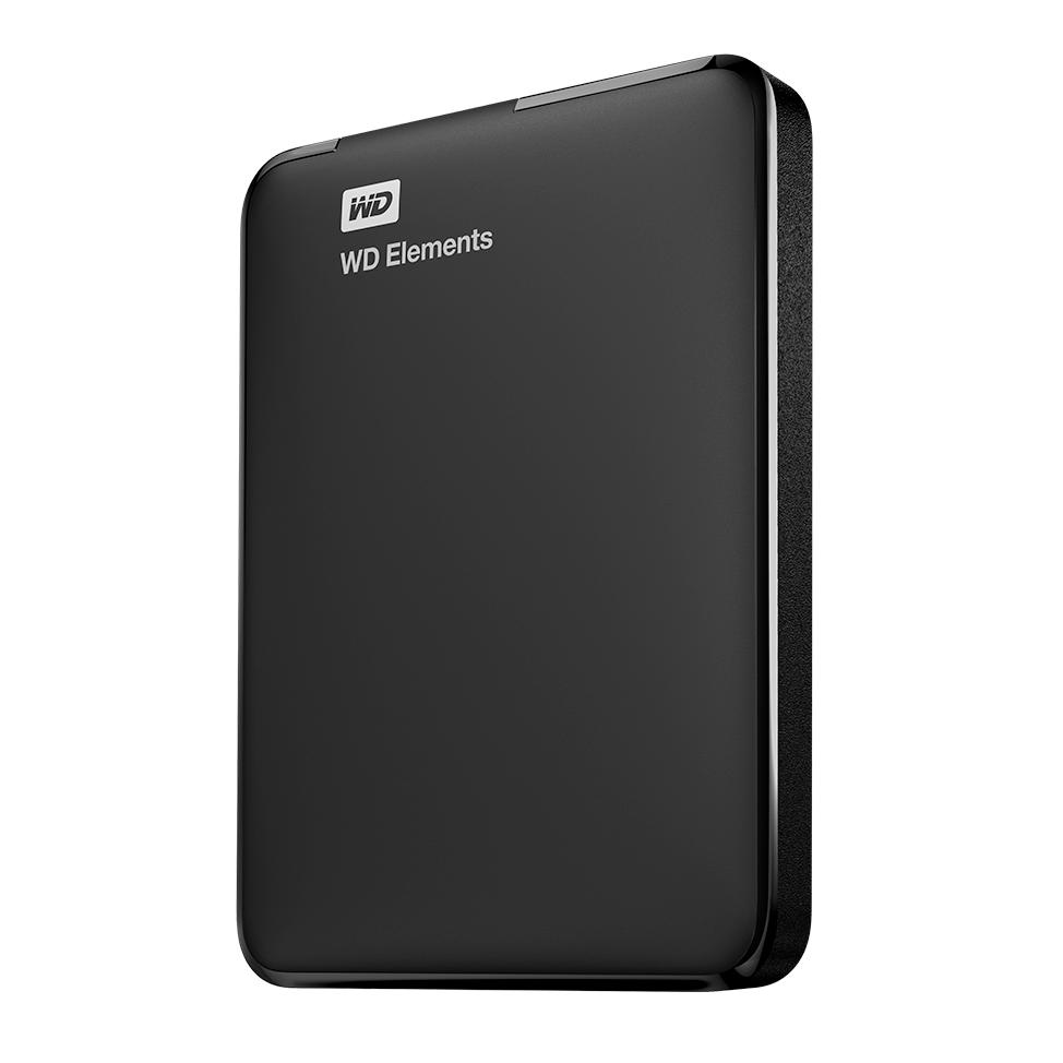 WD External 2TB Elements USB3 Black HDD - ONE CLICK SUPPLIES