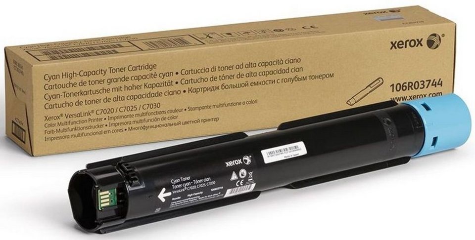 Xerox Cyan High Capacity Toner Cartridge 9.8k pages for VLC70XX - 106R03744 - ONE CLICK SUPPLIES