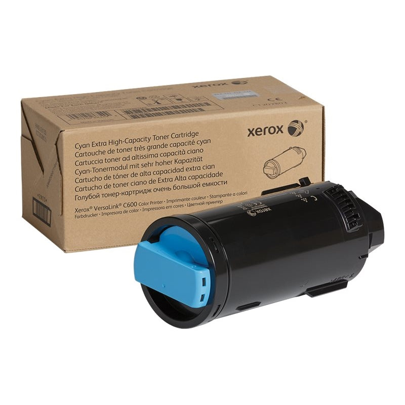 Xerox Cyan High Capacity Toner Cartridge 16.8k pages for VLC600 - 106R03920 - ONE CLICK SUPPLIES