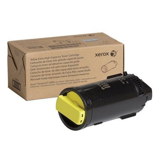 Xerox Yellow High Capacity Toner Cartridge 16.8k pages for VLC600 - 106R03922 - ONE CLICK SUPPLIES