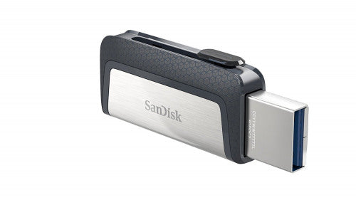 SanDisk Ultra Dual Drive 128GB USB A USB C Flash Drive - ONE CLICK SUPPLIES