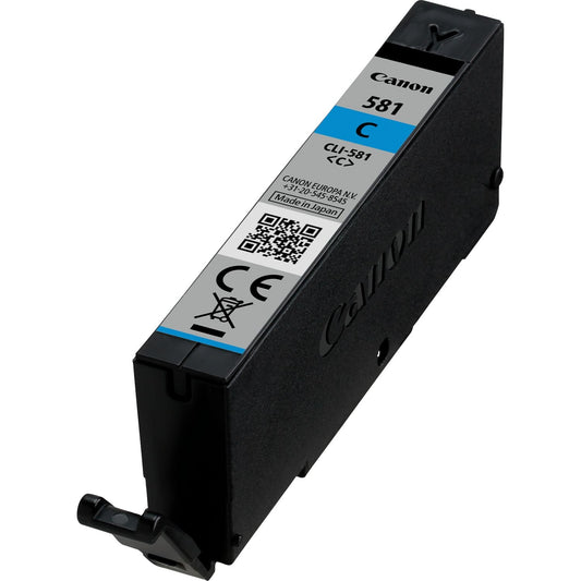 Canon CLI581C Cyan Standard Capacity Ink Cartridge 6ml - 2103C001 - ONE CLICK SUPPLIES