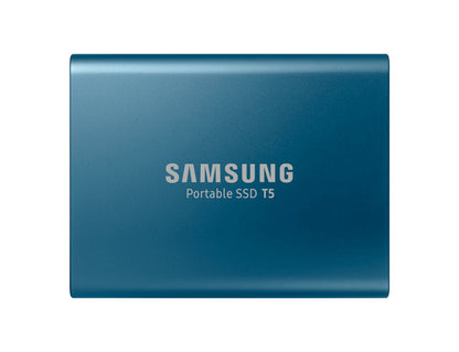 Samsung SSD Ext 500GB T5 Blue USB3.1 Gen2 USBC - ONE CLICK SUPPLIES