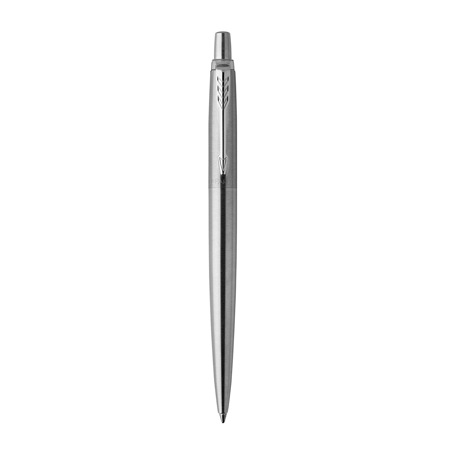 Parker Jotter Ballpoint Pen Stainless Steel/Chrome Barrel Blue Ink - 1953205 - ONE CLICK SUPPLIES