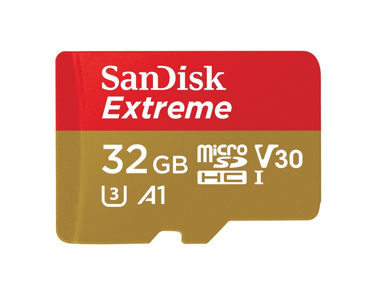 Sandisk Extreme microSDHC 32GB SD Ad 100MBs - ONE CLICK SUPPLIES