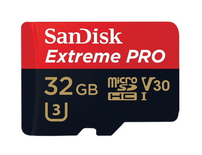 Sandisk Extreme Pro 32GB MiniSDHC UHSI - ONE CLICK SUPPLIES