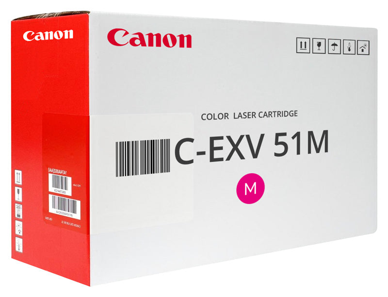 Canon EXV51M Magenta Standard Capacity Toner Cartridge 60k pages - 0483C002 - ONE CLICK SUPPLIES