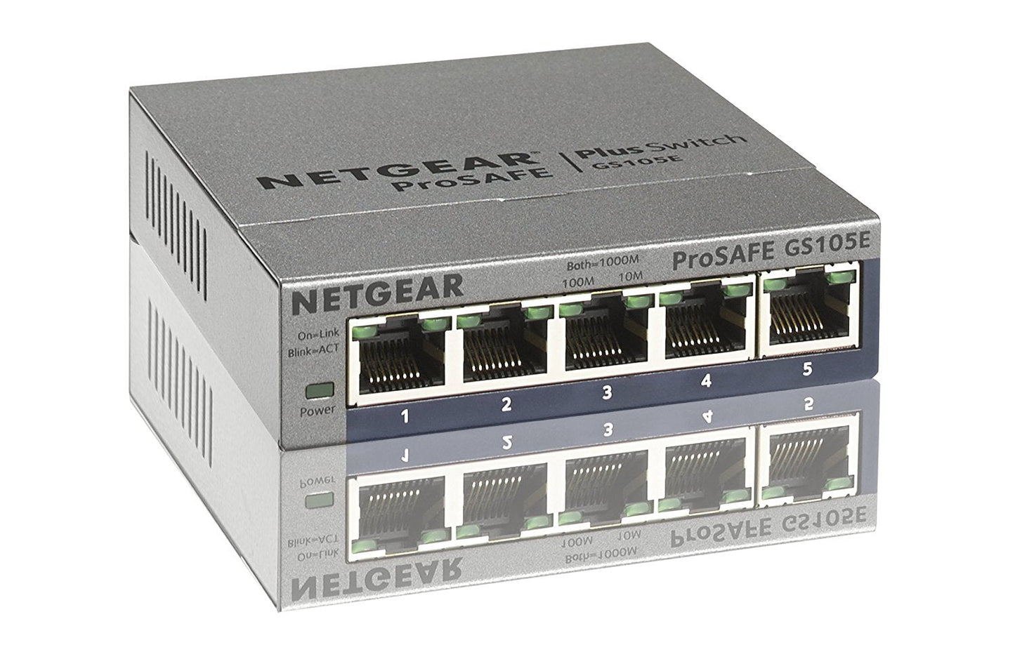 Netgear Prosafe Unmanaged 5 Port Gigabit Plus Switch - ONE CLICK SUPPLIES