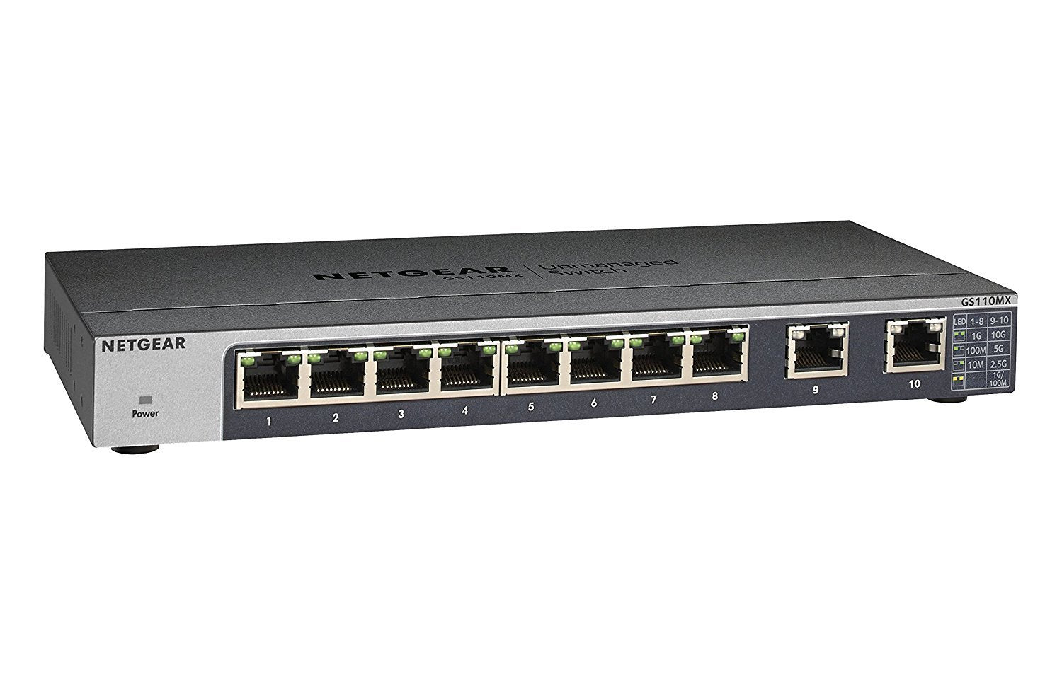 Netgear 8 Port Gige Unmanaged Switch With 2 Port - ONE CLICK SUPPLIES