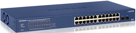 24 Port Gbit Ethernet Smart PoE Switch - ONE CLICK SUPPLIES