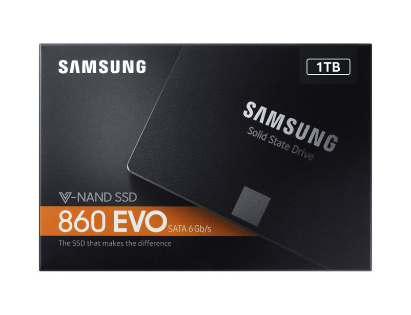 Samsung SSD Internal 1TB 860 EVO SATA - ONE CLICK SUPPLIES