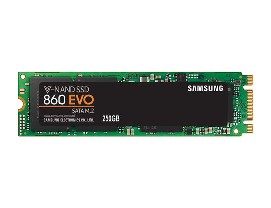 Samsung SSD Internal 250GB 860 EVO M.2 SATA - ONE CLICK SUPPLIES