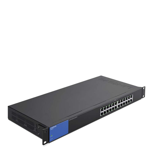 Linksys 1GB Unmanaged Switch PoE 24 Port Switch - ONE CLICK SUPPLIES