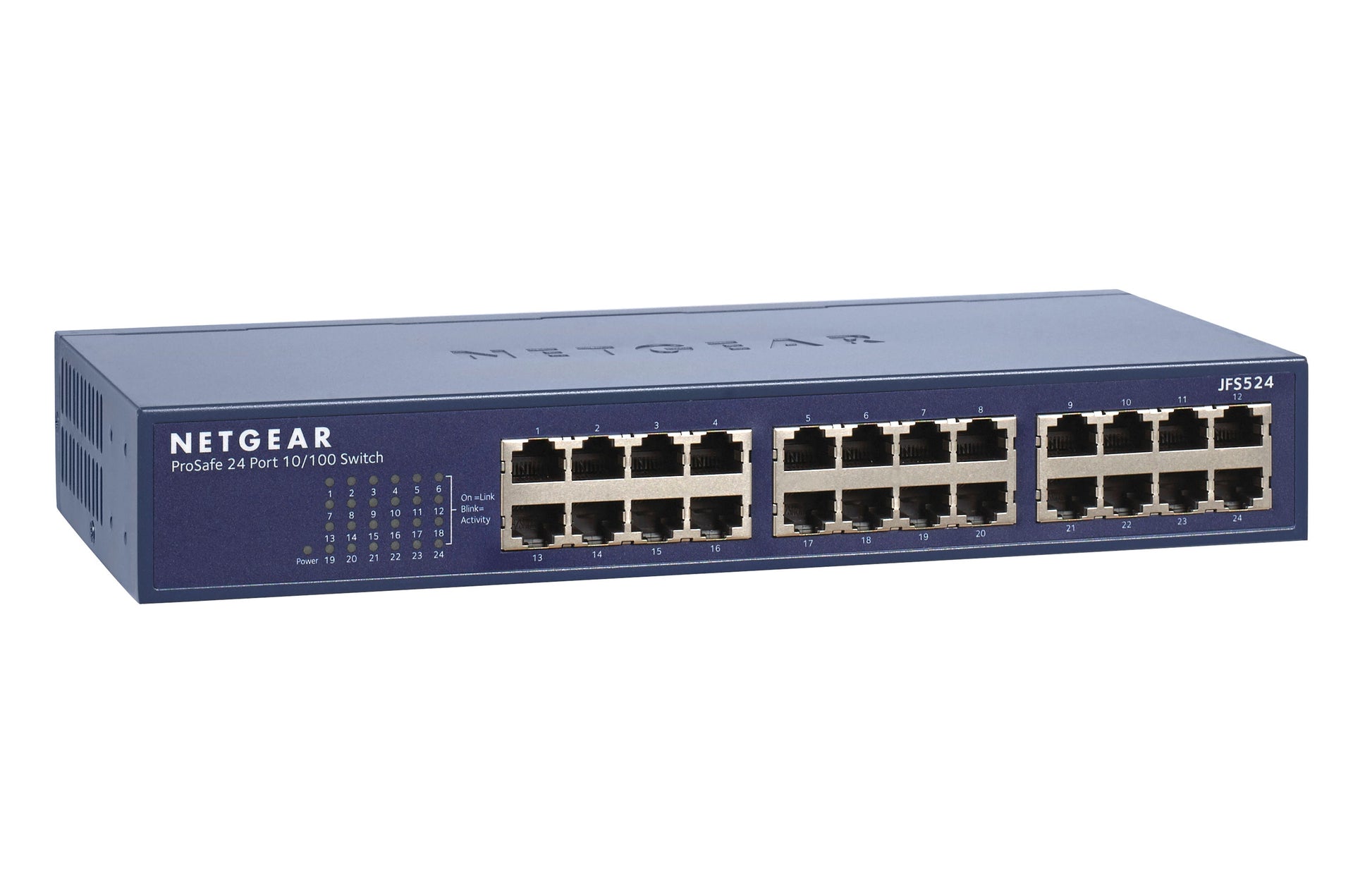 Netgear 24 Port FE Unmanaged Switch - ONE CLICK SUPPLIES